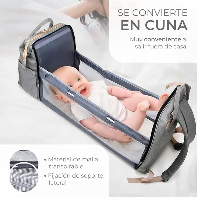 BABYGO™ - MOCHILA PAÑALERA MULTIFUNCIONAL + ENVÍO GRATIS📦