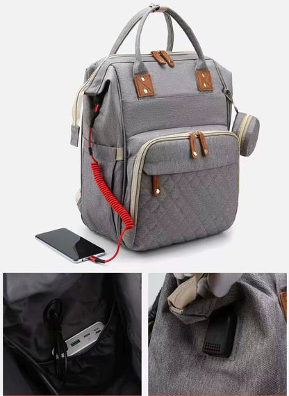 BABYGO™ - MOCHILA PAÑALERA MULTIFUNCIONAL + ENVÍO GRATIS📦